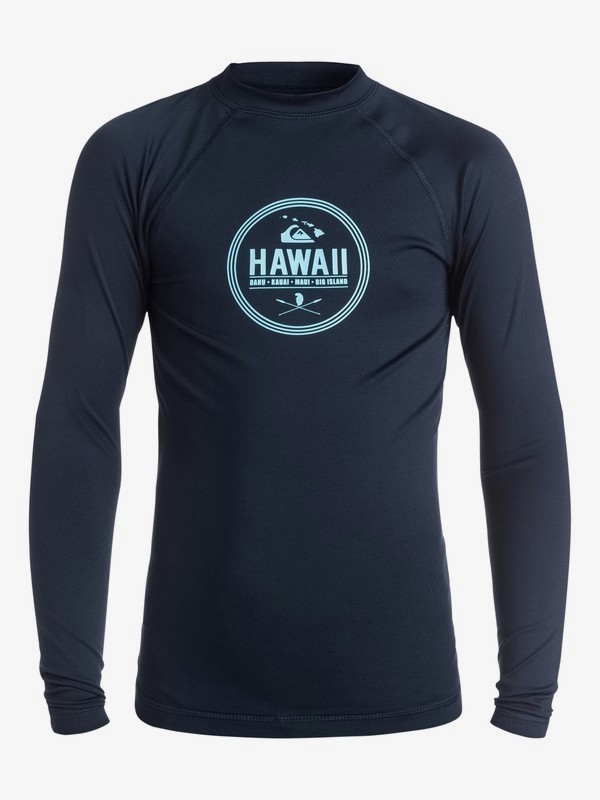 quiksilver, Island Style Long Sleeve - Lycra manches longues, NAVY BLAZER (byj0) 0 Island Style Long Sleeve - Lycra manches longues AQBWR03017 Quiksilver
