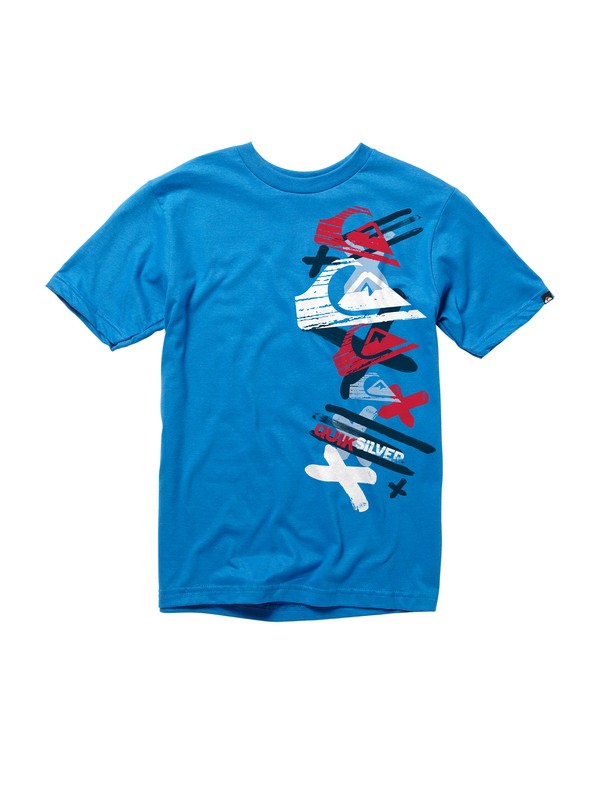 quiksilver, boys 8-16 Adventure T-shirt, SNORKEL (bqc0) 0 boys 8-16 Adventure T-shirt AQBZT00307 Quiksilver