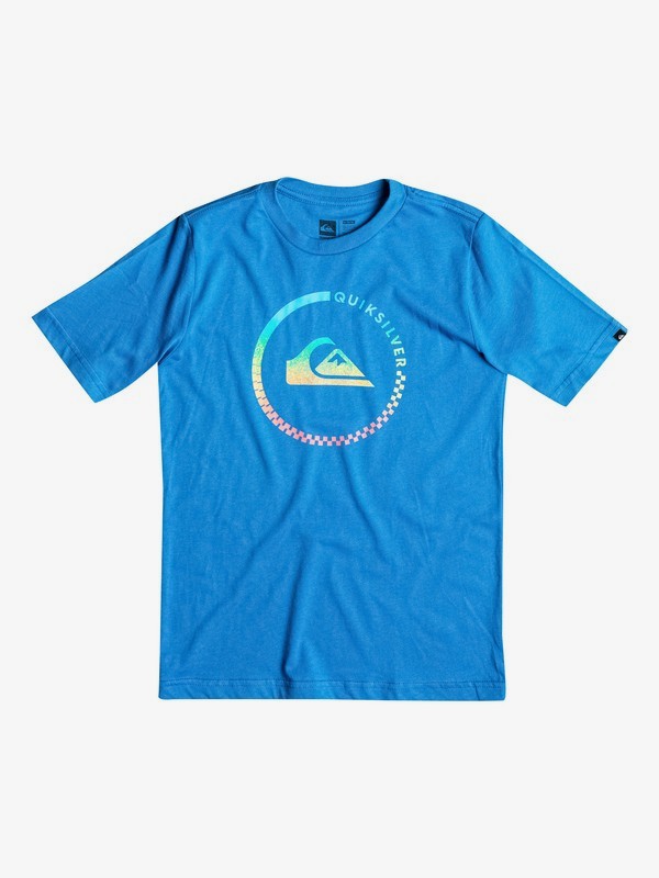quiksilver, Boys 8-16 Active Blend Tee, TURKISH SEA (bqs0) 0 Boys 8-16 Active Blend Tee AQBZT03059 Quiksilver