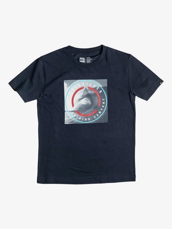 quiksilver, Check The Surf - T-Shirt, NAVY BLAZER (byj0) 0 Check The Surf - T-Shirt AQBZT03135 Quiksilver