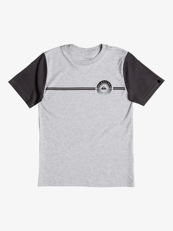 quiksilver, Golden Lines - T-Shirt, ATHLETIC HEATHER (sgrh) 0 Golden Lines - T-Shirt AQBZT03199 Quiksilver