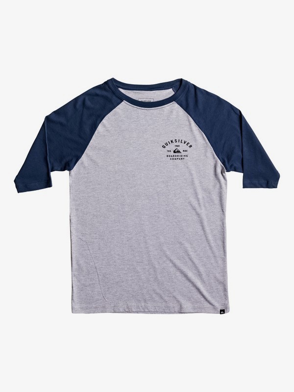 quiksilver, ARCHER RAGLAN YOUTH BRV, ATHLETIC HEATHER (sgrh) 0 ARCHER RAGLAN YOUTH BRV AQBZT03271 Quiksilver