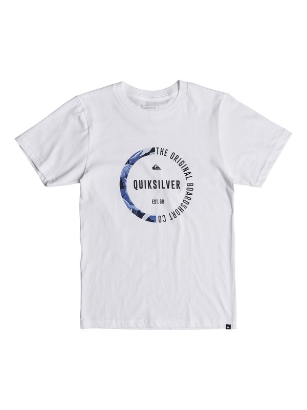 quiksilver, Boy's 8-16 Revenge Tee, WHITE (wbb0) 0 Boy's 8-16 Revenge Tee AQBZT03319 Quiksilver