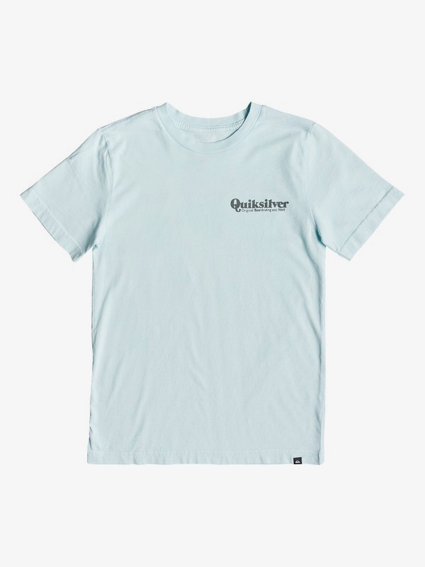 quiksilver, Boy's 8-16 Fineline Tee, AQUATIC (bfm0) 0 Boy's 8-16 Fineline Tee Blue AQBZT03456 Quiksilver