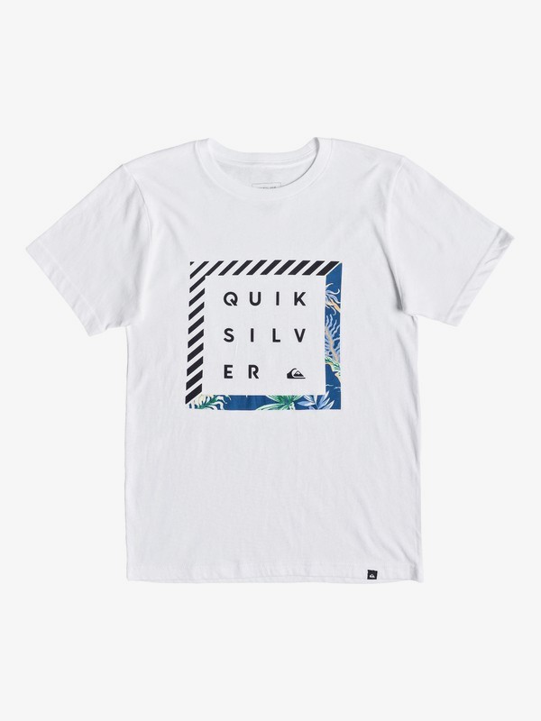quiksilver, Boy's 8-16 Shinrin Yoku Tee, WHITE (wbb0) 0 Boy's 8-16 Shinrin Yoku Tee White AQBZT03457 Quiksilver