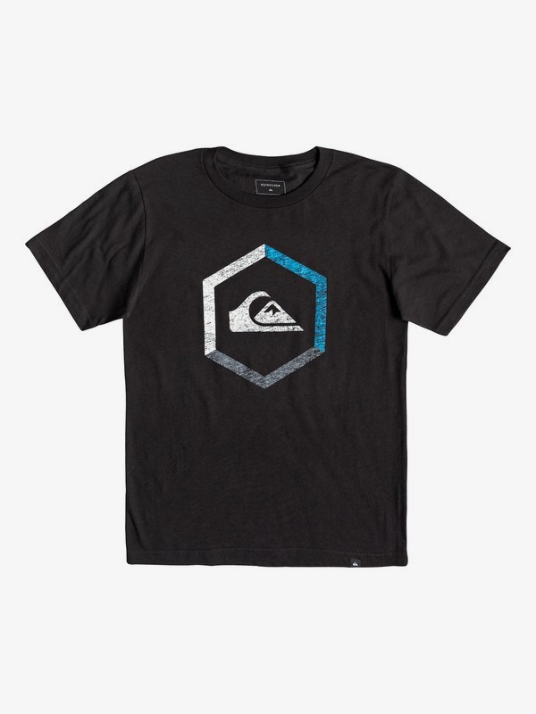 quiksilver, Boy's 8-16 Multi Hex Tee, BLACK (kvj0) 0 Boy's 8-16 Multi Hex Tee Black AQBZT03458 Quiksilver
