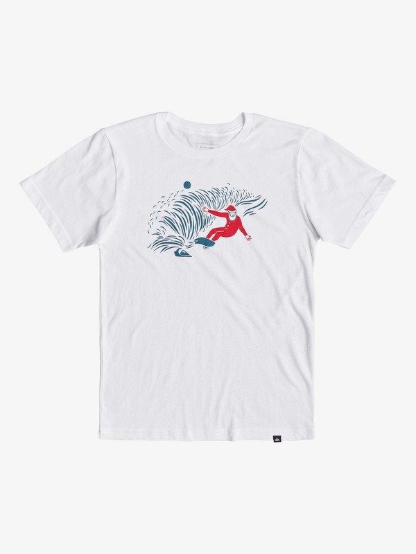 quiksilver, Playera Snow Man Shred, WHITE (wbb0) 0 Playera Snow Man Shred Blanco AQBZT03477 Quiksilver