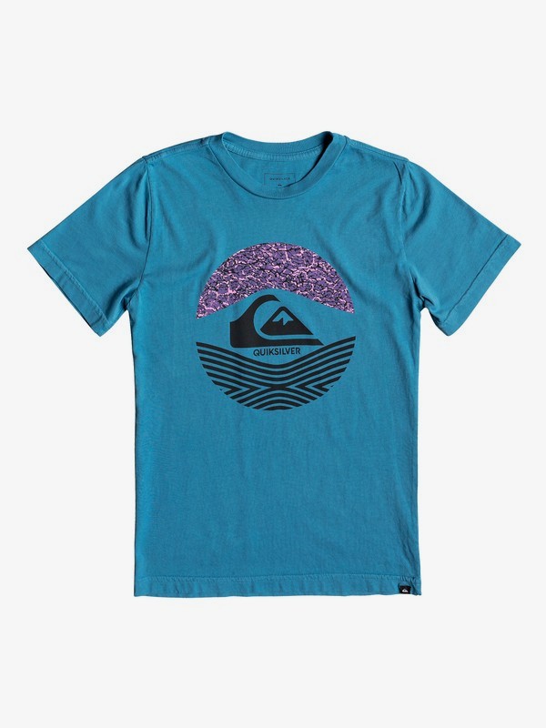 quiksilver, Boy's 8-16 Stomped On Tee, SOUTHERN OCEAN (bpb0) 0 Boy's 8-16 Stomped On Tee Blue AQBZT03514 Quiksilver