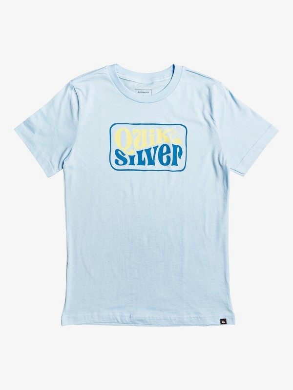 quiksilver, Camiseta - Getting Serious, AIRY BLUE (bfa0) 0 Camiseta - Getting Serious Azul AQBZT03568 Quiksilver