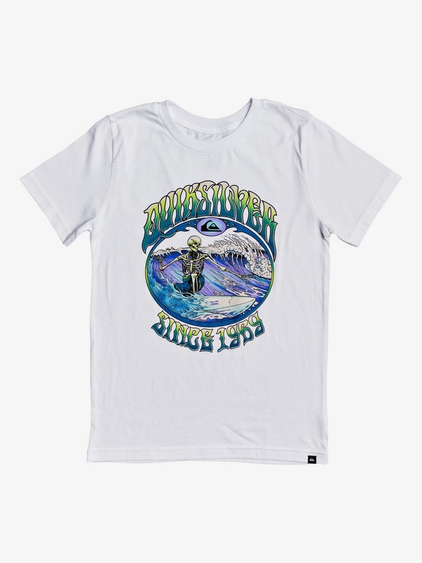 quiksilver, Boy's 8-16 Lost Alibi Tee, WHITE (wbb0) 0 Boy's 8-16 Lost Alibi Tee White AQBZT03573 Quiksilver