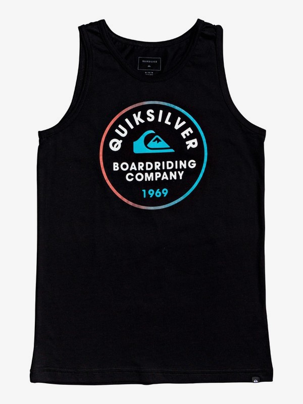 quiksilver, Rainbow Circle Tank, BLACK (kvj0) 0 Rainbow Circle Tank Black AQBZT03576 Quiksilver