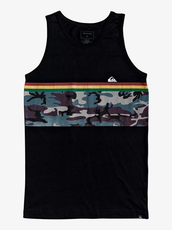 quiksilver, Boy's 8-16 Down Under Tank, BLACK (kvj0) 0 Boy's 8-16 Down Under Tank Black AQBZT03577 Quiksilver