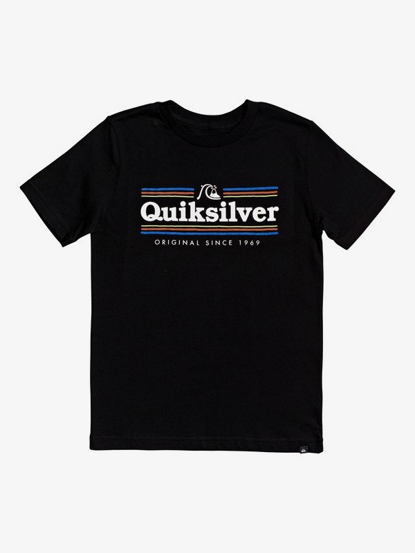 quiksilver, Boy's 8-16 Get Buzzy Tee, BLACK (kvj0) 0 Boy's 8-16 Get Buzzy Tee Black AQBZT03600 Quiksilver