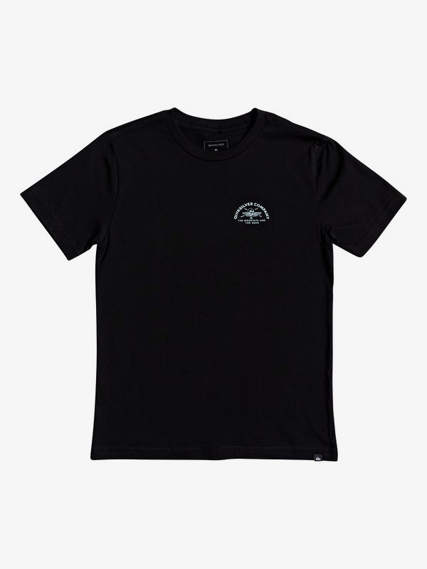 quiksilver, Boy's 8-16 Wave Remains Tee, BLACK (kvj0) 0 Boy's 8-16 Wave Remains Tee Black AQBZT03695 Quiksilver