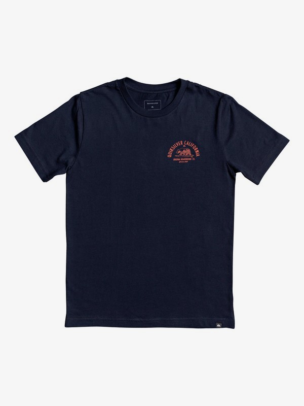 quiksilver, Boy's 8-16 Beartastic Tee, NAVY BLAZER (byj0) 0 Boy's 8-16 Beartastic Tee Blue AQBZT03703 Quiksilver