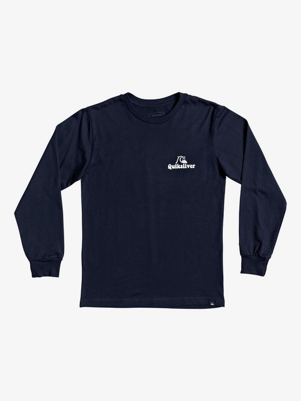quiksilver, Boy's 8-16 Quik Lotus Long Sleeve Tee, NAVY BLAZER (byj0) 0 Boy's 8-16 Quik Lotus Long Sleeve Tee Blue AQBZT03704 Quiksilver
