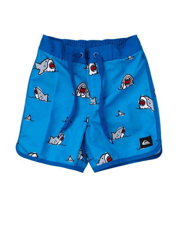 quiksilver, SHARKBAIT U BABY, CYAN (bmj6) 0 SHARKBAIT U BABY AQIBS00039 Quiksilver