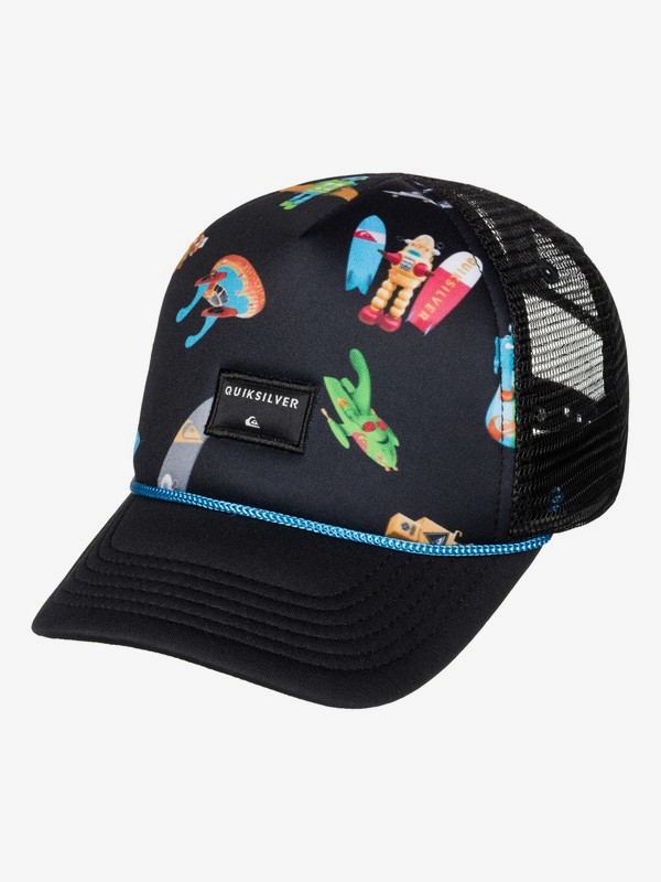 quiksilver, Submarine - Casquette trucker, BLACK (kvj0) 0 Submarine - Casquette trucker AQIHA03051 Quiksilver