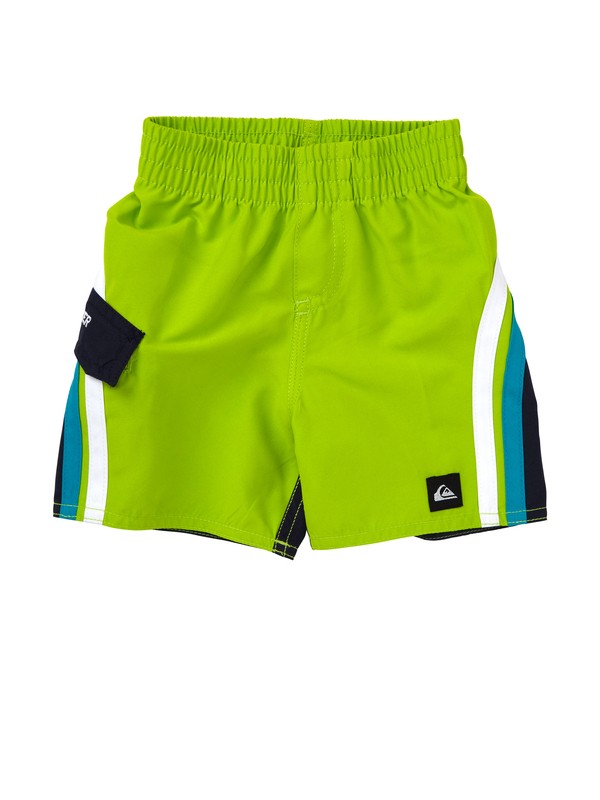 quiksilver, BATTER VL BABY, LIME GREEN (gjz0) 0 BATTER VL BABY AQIJV00023 Quiksilver