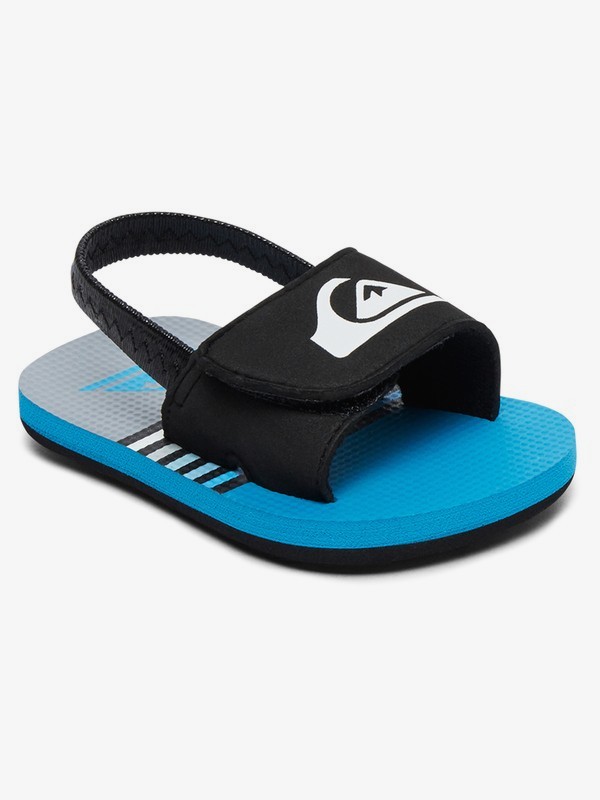 quiksilver, Baby Molokai Layback Sandals, BLUE/GREY/BLUE (xbsb) 0 Baby Molokai Layback Sandals Blue AQIL100006 Quiksilver