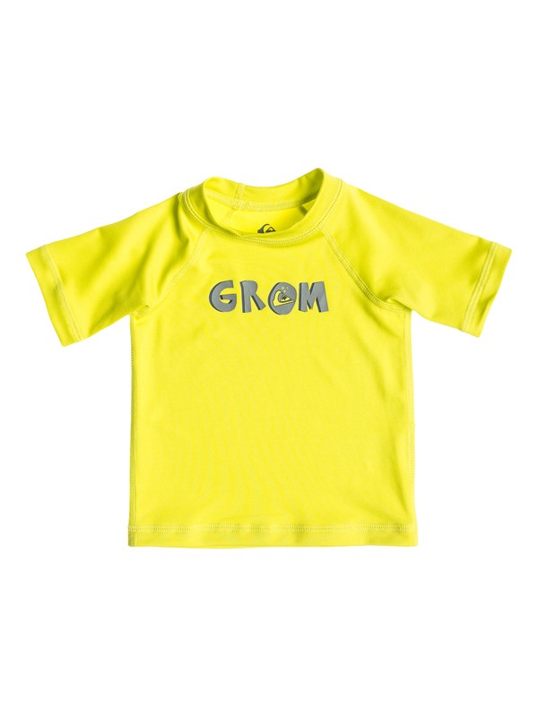 quiksilver, Grom Short Sleeve - Lycra manches courtes, SULPHUR SPRING (ggp0) 0 Grom Short Sleeve - Lycra manches courtes AQIWR03004 Quiksilver