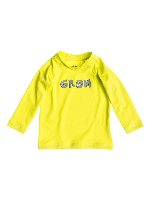 quiksilver, Grom - Lycra, SULPHUR SPRING (ggp0) 0 Grom - Lycra AQIWR03005 Quiksilver