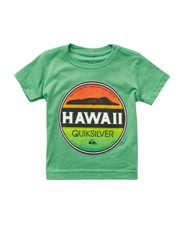quiksilver, Baby Style In T-shirt, VERDE HEATHER (gpsh) 0 Baby Style In T-shirt AQIZT00121 Quiksilver