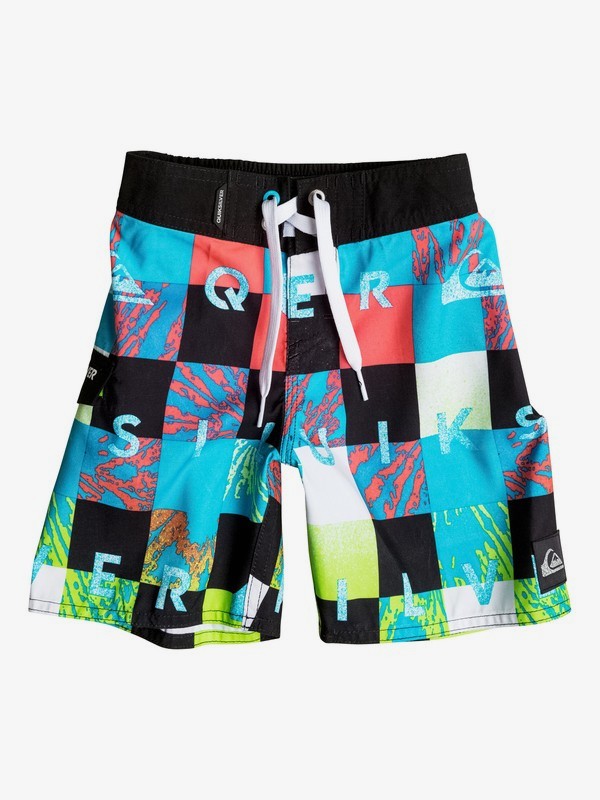 Check Remix 19" - Board Shorts AQKBS03035 0 Boys 2-4 Check Remix Boardshorts AQKBS03035 Quiksilver