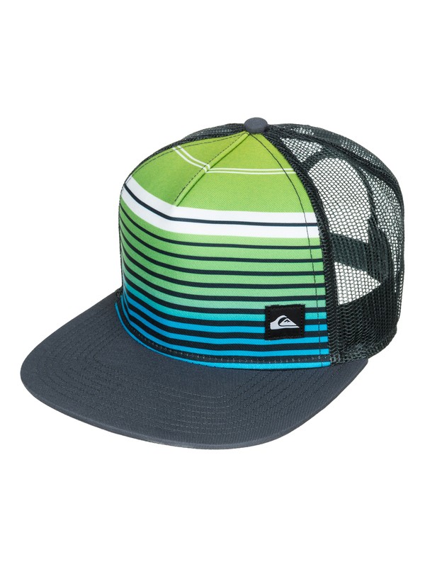 quiksilver, Boys 2-7 Vertigo Boy Trucker Hat, TARMAC (kta0) 0 Boys 2-7 Vertigo Boy Trucker Hat AQKHA03056 Quiksilver