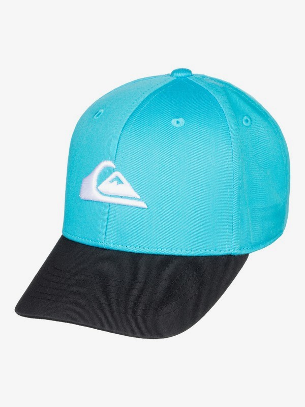 quiksilver, Boy's 8-16 Decades Snapback Hat, CYAN BLUE (bkv0) 0 Boy's 8-16 Decades Snapback Hat Blue AQKHA03151 Quiksilver