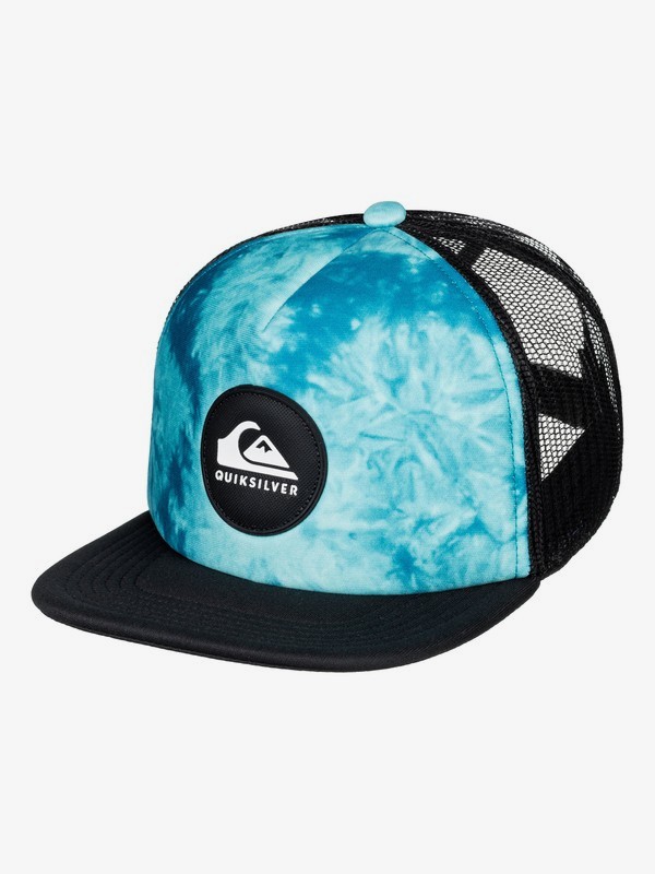 quiksilver, Fazers Trucker Cap, TURQUOISE (bly0) 0 Fazers Trucker Cap Blue AQKHA03252 Quiksilver