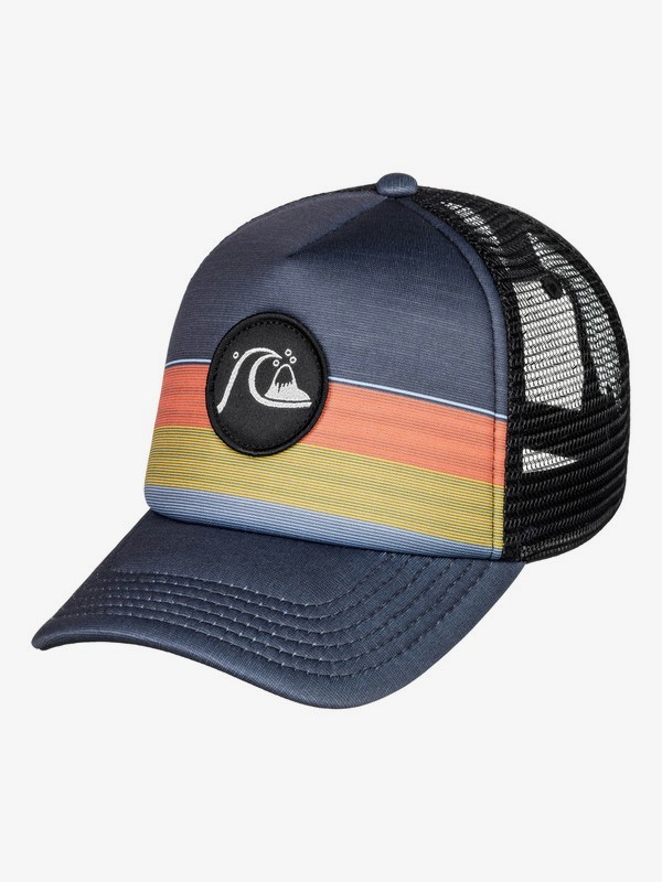 quiksilver, Seasonal Ripe Trucker Cap, EBONY (ksd0) 0 Seasonal Ripe Trucker Cap Black AQKHA03254 Quiksilver
