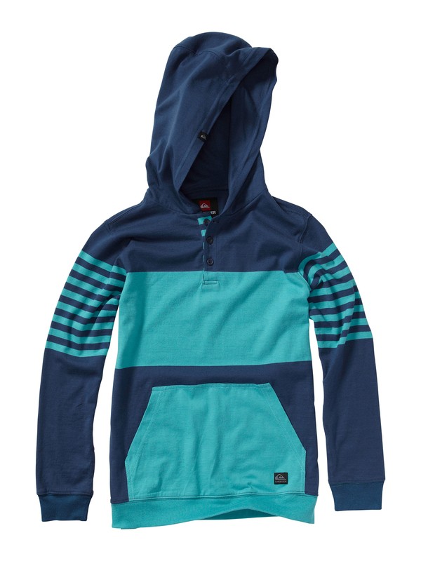 quiksilver, Boys 2-7 Game On Hooded Pullover, WASHED NAVY (brq3) 0 Boys 2-7 Game On Hooded Pullover AQKKT00052 Quiksilver