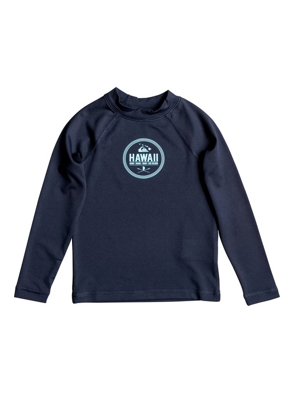 quiksilver, Island Style Long Sleeve - Lycra manches longues, NAVY BLAZER (byj0) 0 Island Style Long Sleeve - Lycra manches longues AQKWR03010 Quiksilver