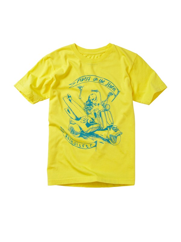 quiksilver, Boys 2-7 Sidecar T-shirt, ZEST YELLOW (ygp0) 0 Boys 2-7 Sidecar T-shirt AQKZT00211 Quiksilver