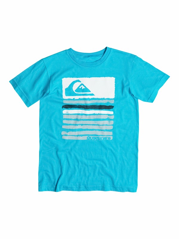 quiksilver, Boys 4-7 Painter T-Shirt, HAWAIIAN OCEAN (bmj0) 0 Boys 4-7 Painter T-Shirt AQKZT03047 Quiksilver