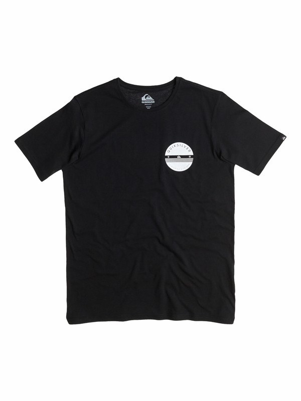 quiksilver, Boys4-7 Locked Out T-Shirt, BLACK (kvj0) 0 Boys4-7 Locked Out T-Shirt AQKZT03055 Quiksilver