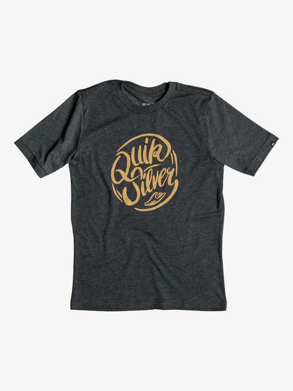 quiksilver, Niños 8-16 Camiseta Riverside, CHARCOAL HEATHER (ktah) 0 Niños 8-16 Camiseta Riverside AQKZT03124 Quiksilver