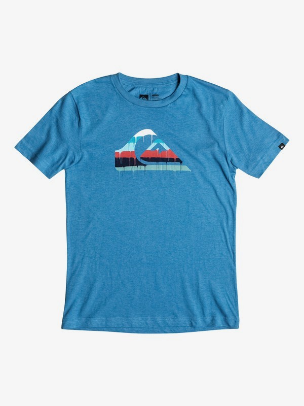 quiksilver, Quik Drip - T-Shirt, FEDERAL BLUE (bnc0) 0 Quik Drip - T-Shirt AQKZT03140 Quiksilver