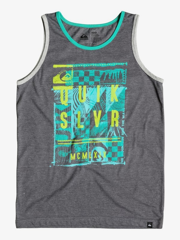 quiksilver, Boys 2-4 Projection T-Shirt, CASTLEROCK (kpv0) 0 Boys 2-4 Projection T-Shirt AQKZT03174 Quiksilver