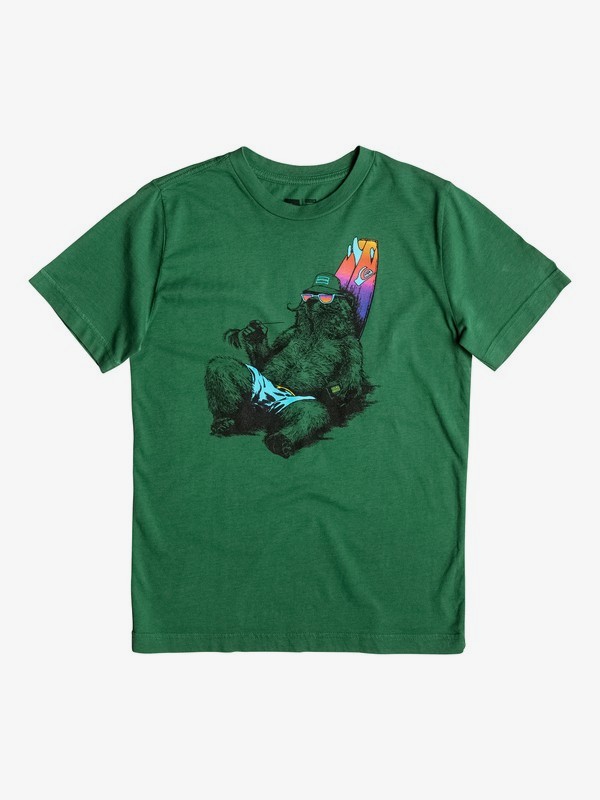 quiksilver, Local Mostly - T-Shirt, FIR (gqb0) 0 Local Mostly - T-Shirt AQKZT03210 Quiksilver