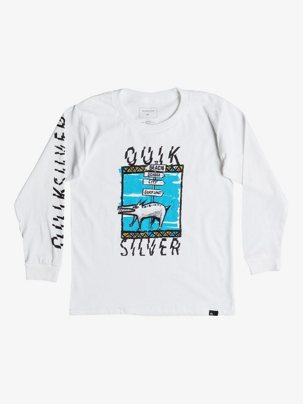 Never Lost - Long Sleeve T-shirt AQKZT03219 0 Never Lost - Long Sleeve T-shirt AQKZT03219 Quiksilver
