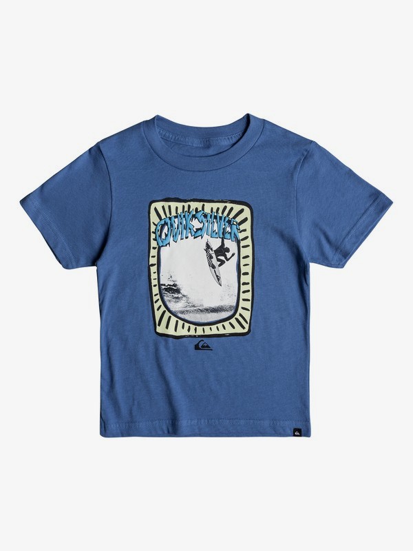 quiksilver, Boy's 2-7 Hula Pena Tee, BRIGHT COBALT (bpc0) 0 Boy's 2-7 Hula Pena Tee AQKZT03304 Quiksilver