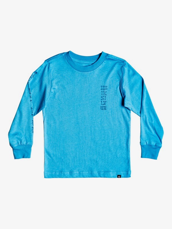 quiksilver, BONE PARTY LS KU1, CENDRE BLUE (bll0) 0 BONE PARTY LS KU1 AQKZT03368 Quiksilver