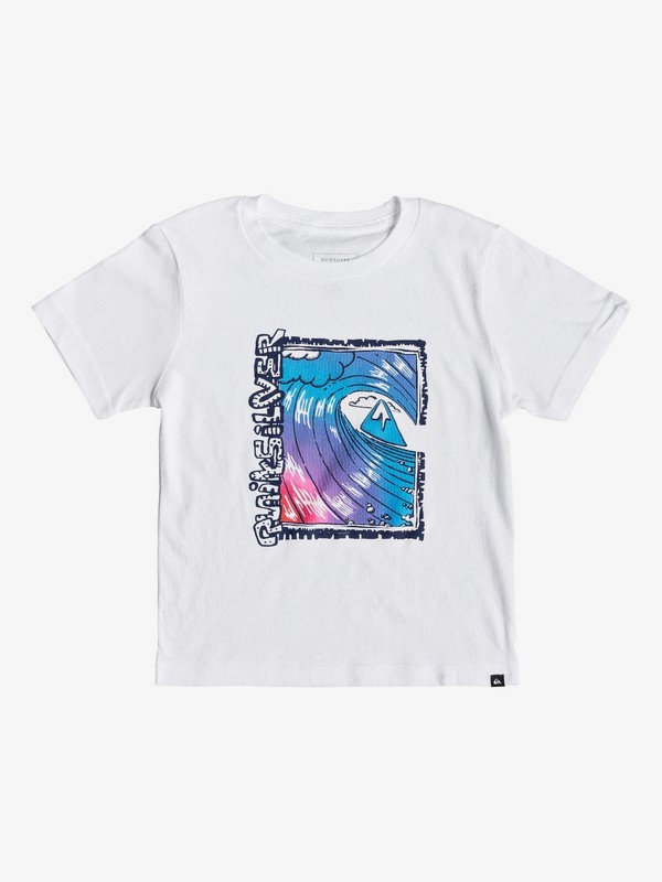 quiksilver, Boy's 2-7 Iriomote Jungles Tee, WHITE (wbb0) 0 Boy's 2-7 Iriomote Jungles Tee White AQKZT03406 Quiksilver