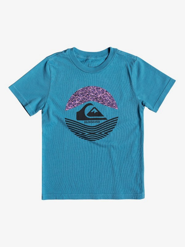 quiksilver, Boy's 2-7 Stomped On Tee, SOUTHERN OCEAN (bpb0) 0 Boy's 2-7 Stomped On Tee AQKZT03429 Quiksilver
