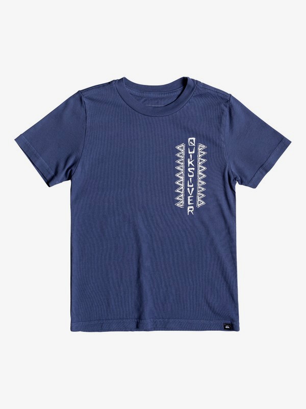 quiksilver, Boy's 2-7 Koa Riding Tee, MEDIEVAL BLUE (bte0) 0 Boy's 2-7 Koa Riding Tee Blue AQKZT03434 Quiksilver