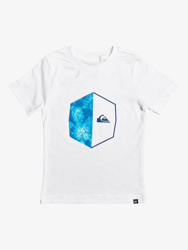 quiksilver, Boy's 2-7 Galactic Heart Tee, WHITE (wbb0) 0 Boy's 2-7 Galactic Heart Tee White AQKZT03473 Quiksilver