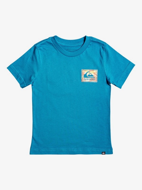 quiksilver, Boy's 2-7 Architexture Tee, FJORD BLUE (bpj0) 0 Boy's 2-7 Architexture Tee Blue AQKZT03475 Quiksilver