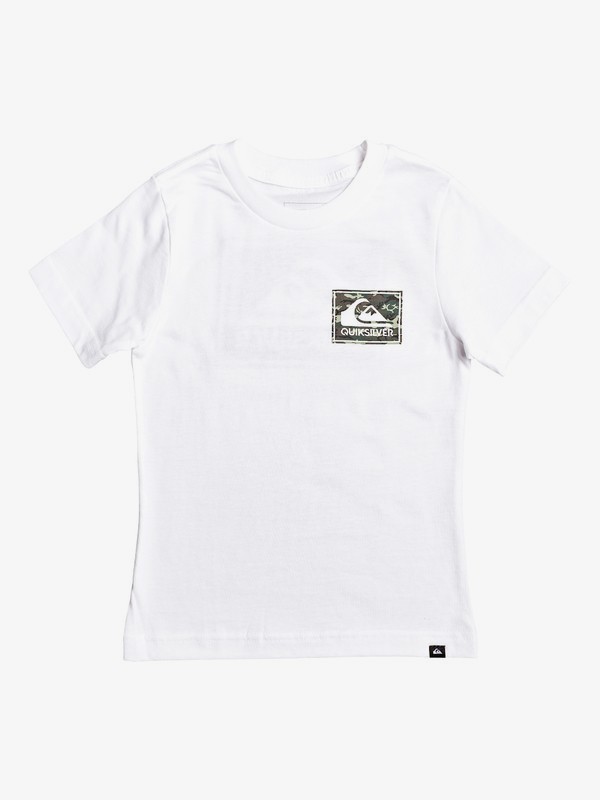 quiksilver, Boy's 2-7 Architexture Tee, WHITE (wbb0) 0 Boy's 2-7 Architexture Tee White AQKZT03475 Quiksilver
